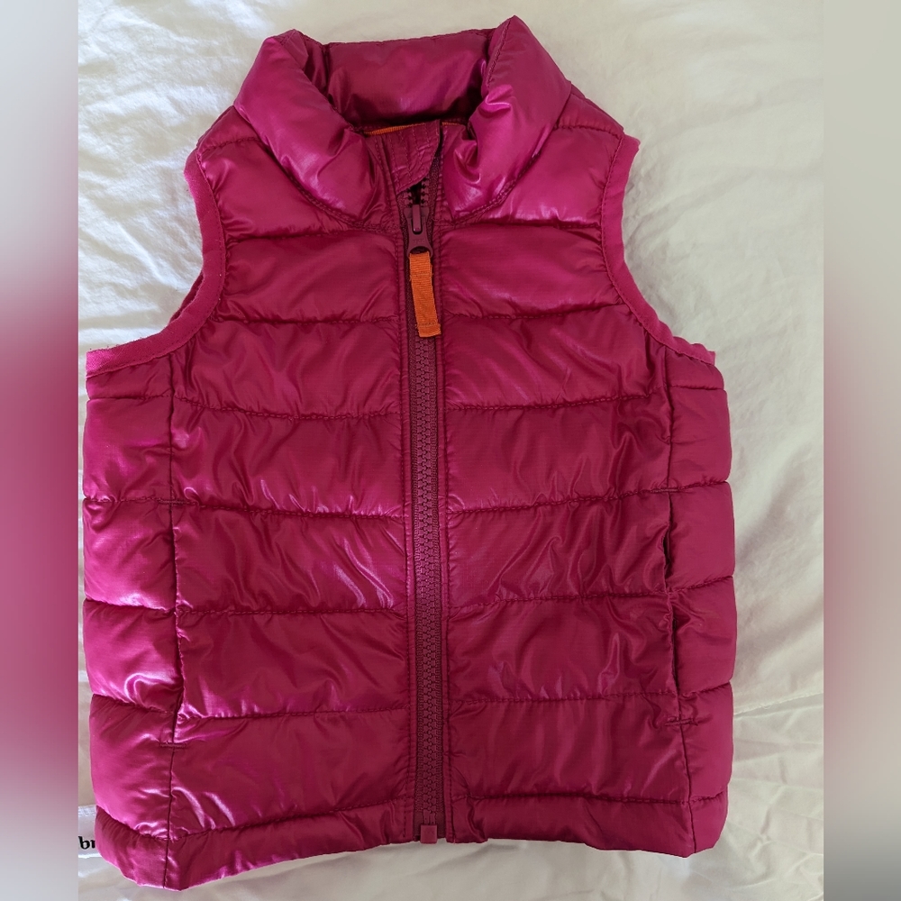 2T kids lightweight puffer vest
